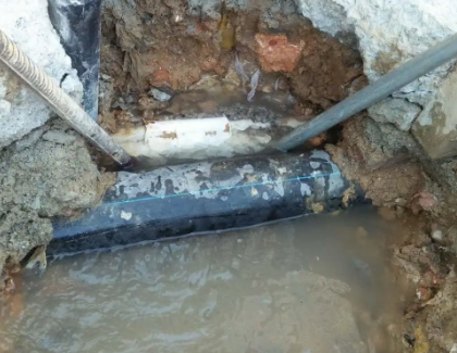江都测漏水之水管漏水